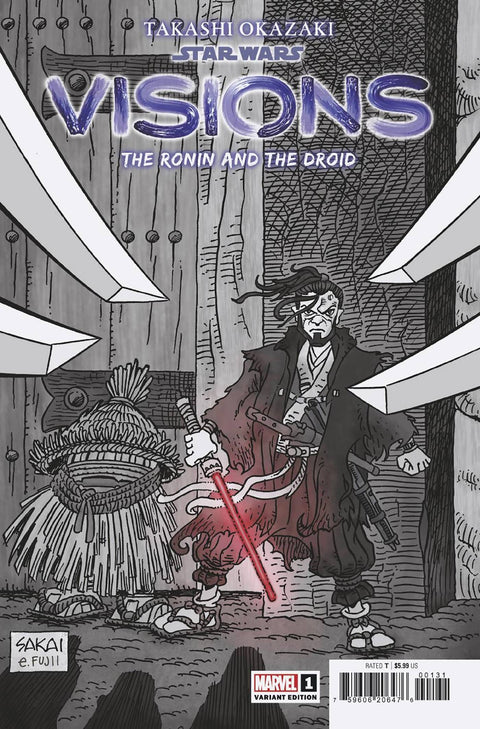 Star Wars: Visions - Takashi Okazaki 1 Comic Stan Sakai Variant Marvel Comics 2024