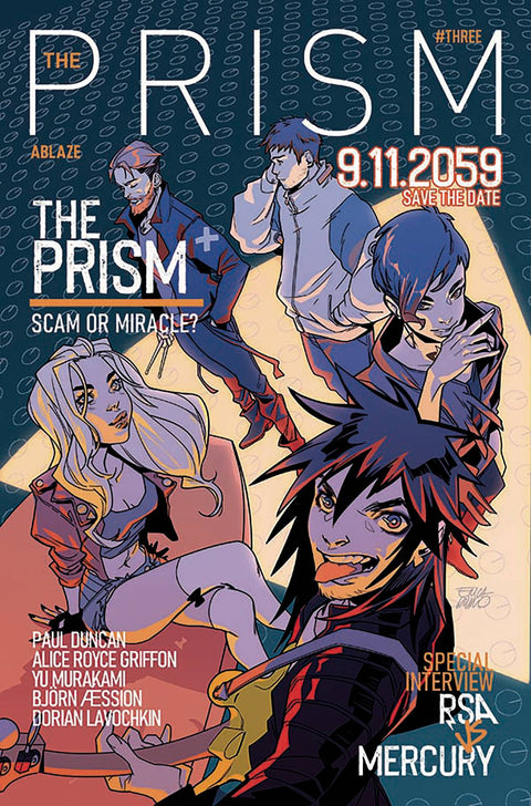 The Prism 3B Comic  Ablaze 2023