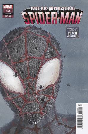 Miles Morales: Spider-Man, Vol. 2 13B Comic Peach Momoko Nightmare Variant Marvel Comics 2023