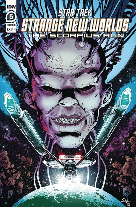 Star Trek: Strange New Worlds - Scorpius Run 5B Comic Sean Von Gorman Variant IDW Publishing 2024