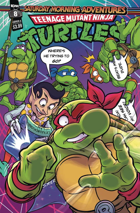 Teenage Mutant Ninja Turtles: Saturday Morning Adventures Continued 8A Comic Sarah Myer IDW Publishing 2023