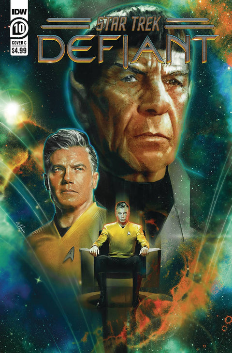 Star Trek: Defiant 10C Comic Louie De Martinis Variant IDW Publishing 2023