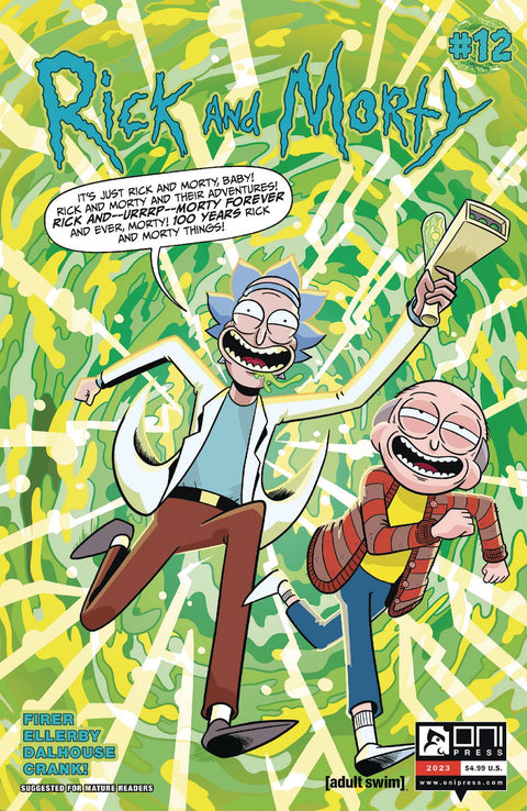 Rick and Morty, Vol. 2 12A Comic Marc Ellerby Oni Press 2023
