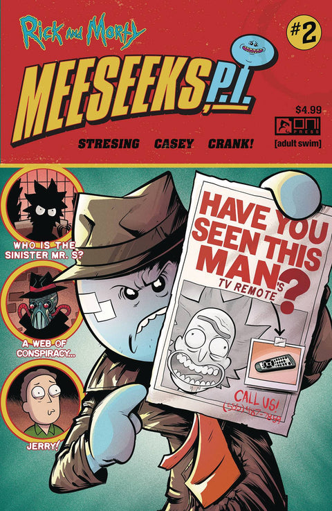 Rick & Morty: Meeseeks P.I. 2A Comic Fred Stresing Oni Press 2023