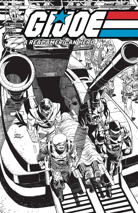 G.I. Joe: A Real American Hero 2023 (Image) 302B Comic Andy Kubert B&W Variant Image Comics 2023