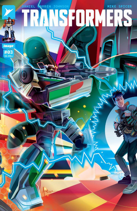 Transformers (Image) 3C Comic 1:10 Orlando Arocena Variant Image Comics 2023