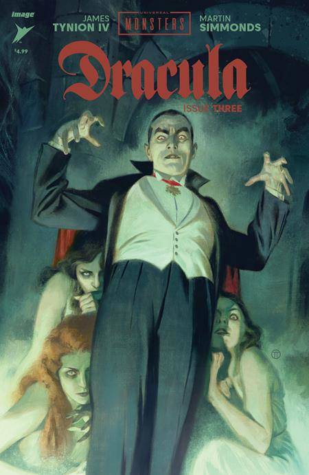 Universal Monsters: Dracula 3B Comic Julian Totino Tedesco Variant Image Comics 2023