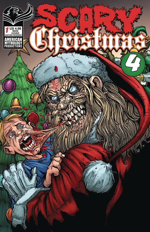 Scary Christmas, Vol. 4 1A Comic  American Mythology 2023