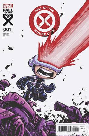 Fall of the House of X 1B Comic Skottie Young Variant Marvel Comics 2024