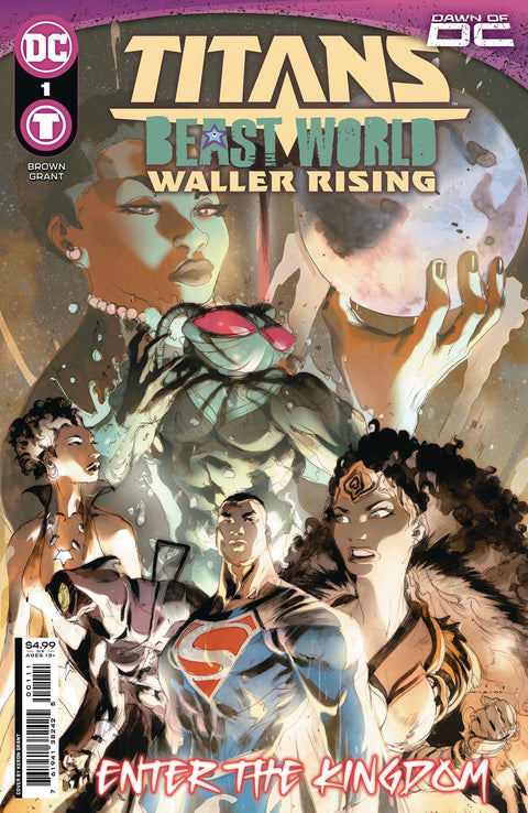 Titans: Beast World - Waller Rising 1A Comic Keron Grant DC Comics 2023