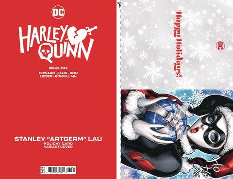 Harley Quinn, Vol. 4 34F Comic Artgerm Variant DC Comics 2023