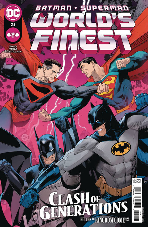 Batman / Superman: World's Finest 21A Comic Dan Mora DC Comics 2023
