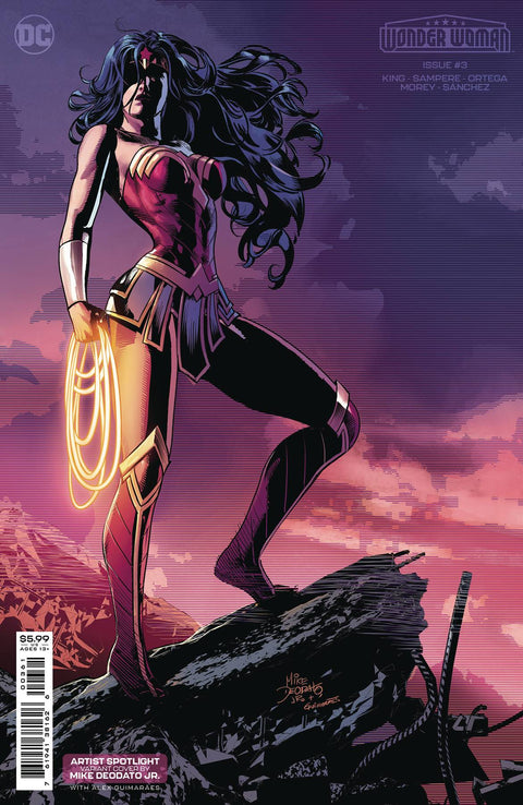 Wonder Woman, Vol. 6 3F Comic Mike Deodato Jr. Variant DC Comics 2023