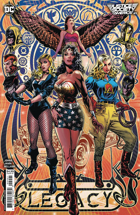 Justice Society of America, Vol. 4 9 Comic Tony Harris Variant DC Comics 2024