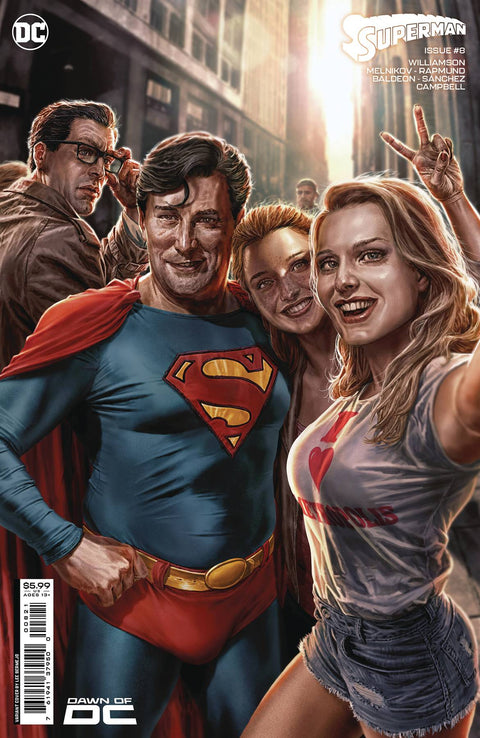 Superman, Vol. 6 8B Comic Lee Bermejo Variant DC Comics 2023
