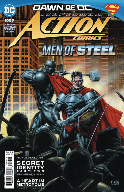 Action Comics, Vol. 3 1059A Comic Steve Beach DC Comics 2023