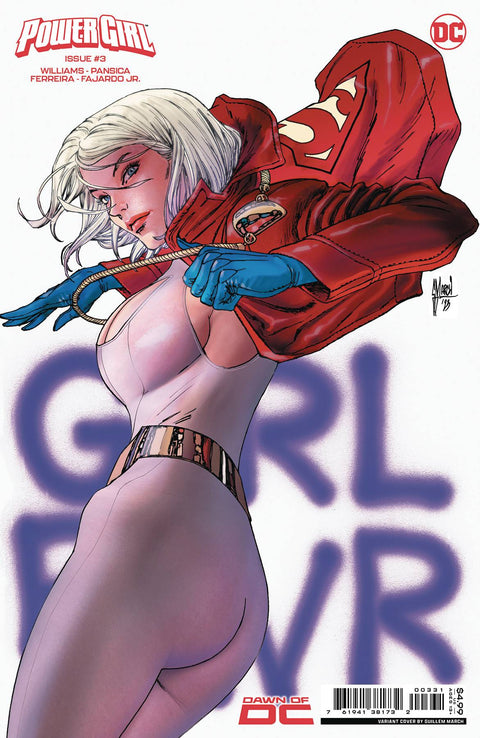 Power Girl, Vol. 3 3C Comic Guillem March Variant DC Comics 2023