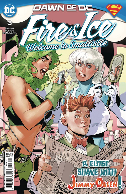 Fire & Ice: Welcome To Smallville 3A Comic Terry Dodson DC Comics 2023