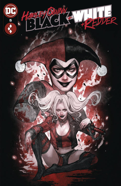 Harley Quinn: Black + White + Redder 5A Comic Sana Takeda DC Comics 2023