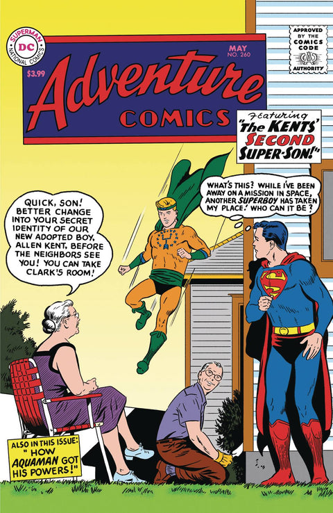 Adventure Comics, Vol. 1 260A Comic Facsimile DC Comics 2023