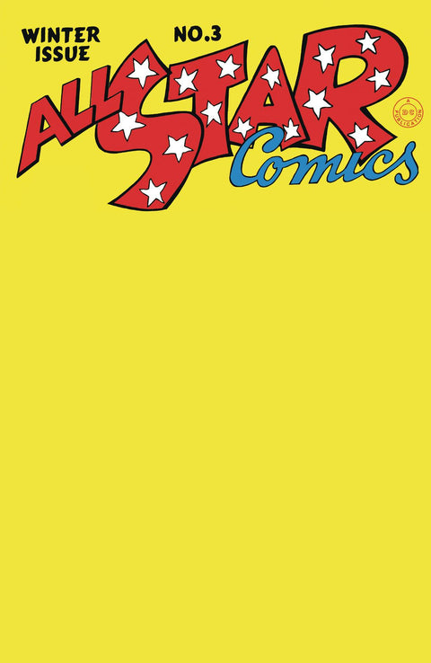All-Star Comics, Vol. 1 3G Comic Facsimile Blank Variant DC Comics 2023