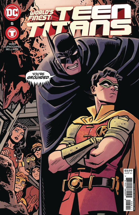 World's Finest: Teen Titans 5A Comic Chris Samnee DC Comics 2023