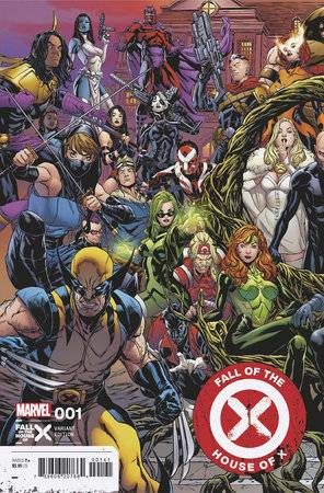 Fall of the House of X 1D Comic Mark Brooks Connecting Variant Marvel Comics 2024