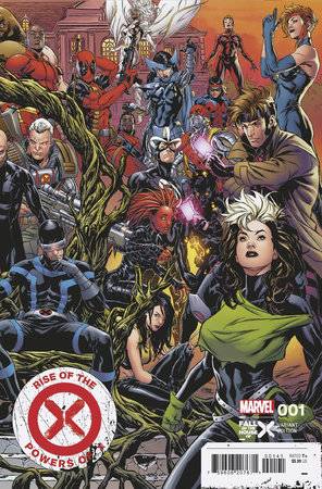 Rise of the Powers of X 1D Comic Mark Brooks Connecting Variant Marvel Comics 2024