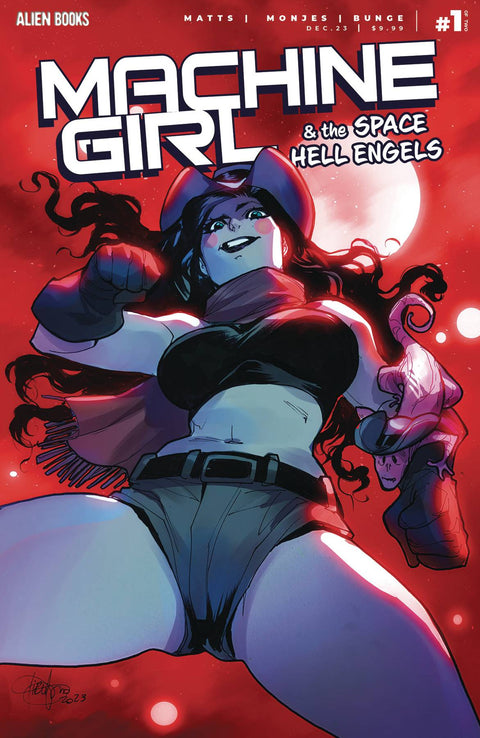 Machine Girl & Space Hell Engels 1A Comic  Alien Books 2024