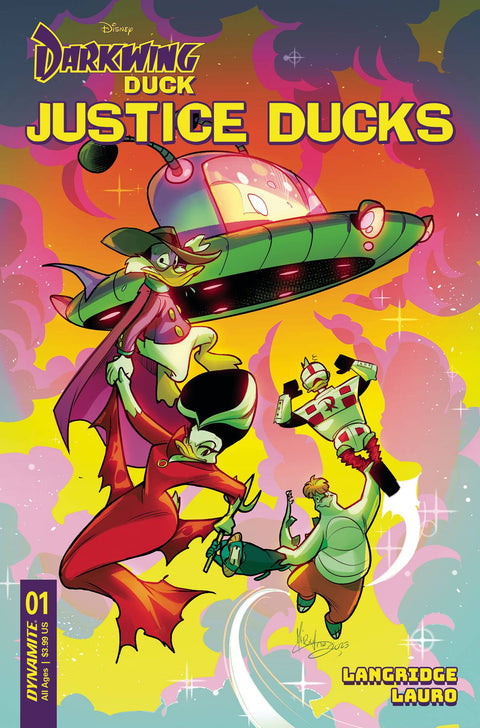 Justice Ducks 1A Comic Mirka Andolfo Regular Dynamite Entertainment 2024