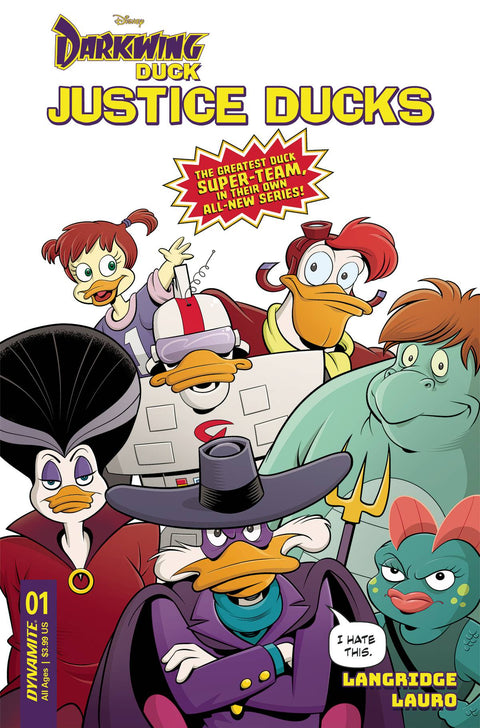 Justice Ducks 1C Comic Roger Langridge Variant Dynamite Entertainment 2024