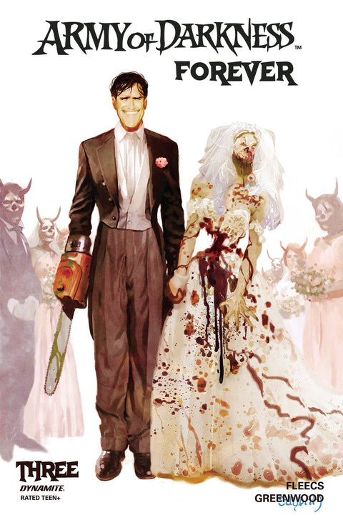 Army of Darkness Forever 3B Comic Arthur Suydam Variant Dynamite Entertainment 2023