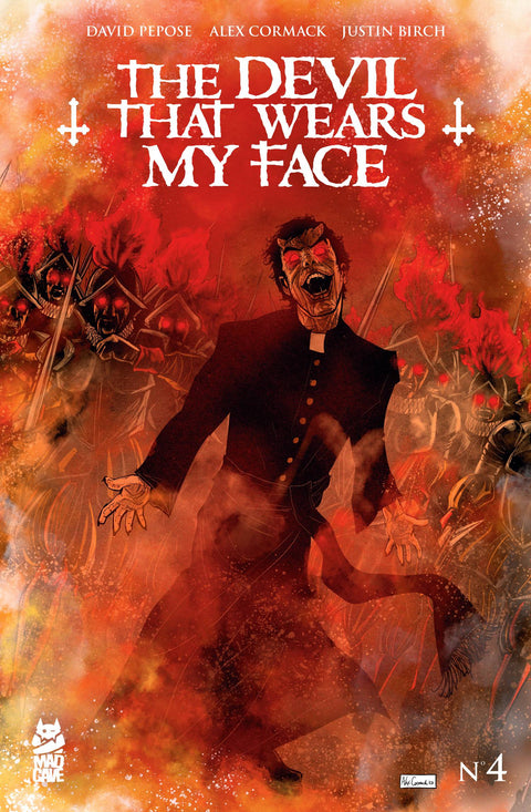 The Devil That Wears My Face 4 Comic Alex Cormack Mad Cave 2024