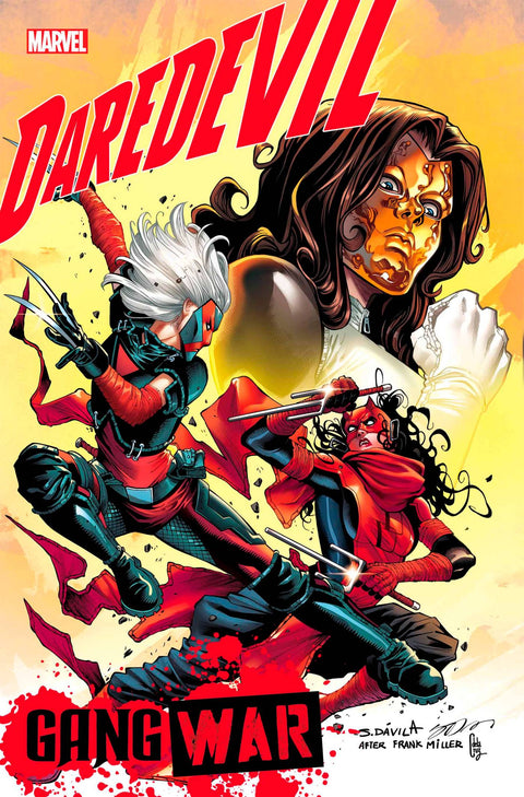 Daredevil: Gang War 3A Comic Sergio Davila Marvel Comics 2024