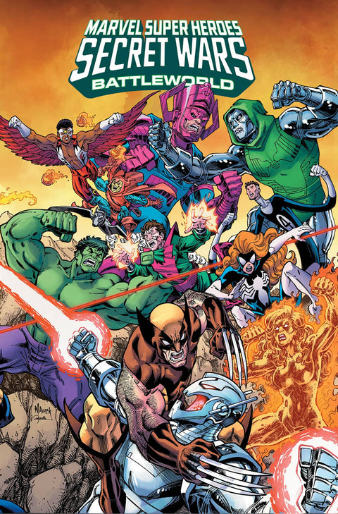Marvel Super Heroes: Secret Wars - Battleworld 3B Comic Todd Nauck Connecting Variant Marvel Comics 2024