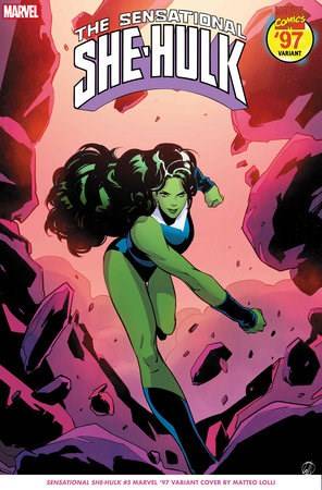 The Sensational She-Hulk, Vol. 2 5C Comic Matteo Lolli Marvel '97 Variant Marvel Comics 2024