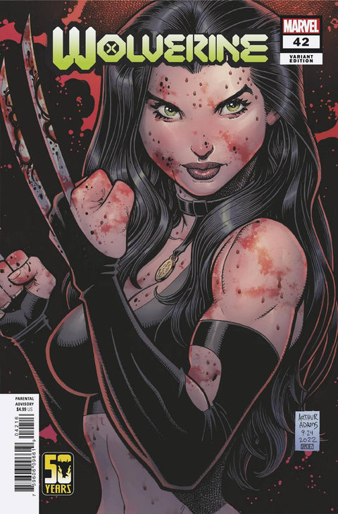 Wolverine, Vol. 7 42D Comic 1:25 Arthur Adams Variant Marvel Comics 2024