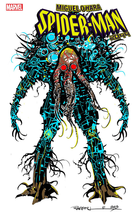 Miguel O'Hara: Spider-Man 2099 5C Comic 1:10 Stefano Raffaele Design Variant Marvel Comics 2024