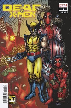 Dead X-Men 1B Comic Kevin Eastman 50 Years of Wolverine Variant Marvel Comics 2024