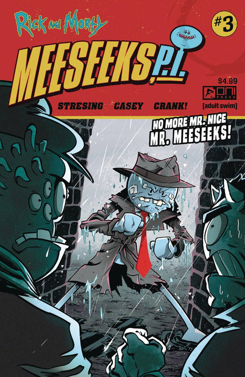 Rick & Morty: Meeseeks P.I. 3A Comic Fred Stresing Regular Oni Press 2024