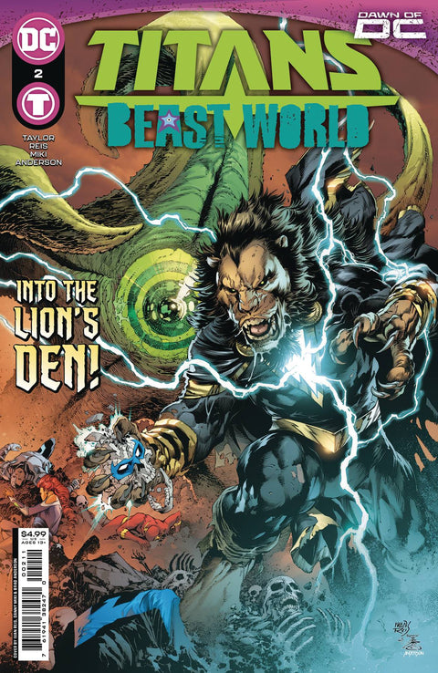 Titans: Beast World 2A Comic Ivan Reis & Danny Miki DC Comics 2023