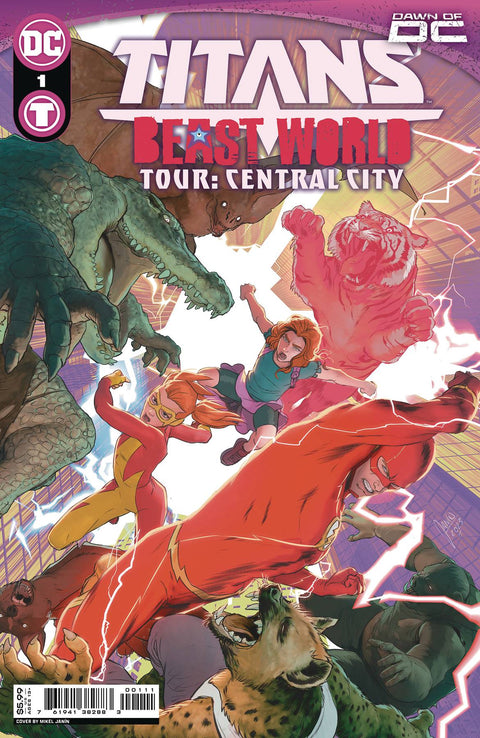 Titans: Beast World Tour - Central City 1A Comic Mikel Janin Regular DC Comics 2023