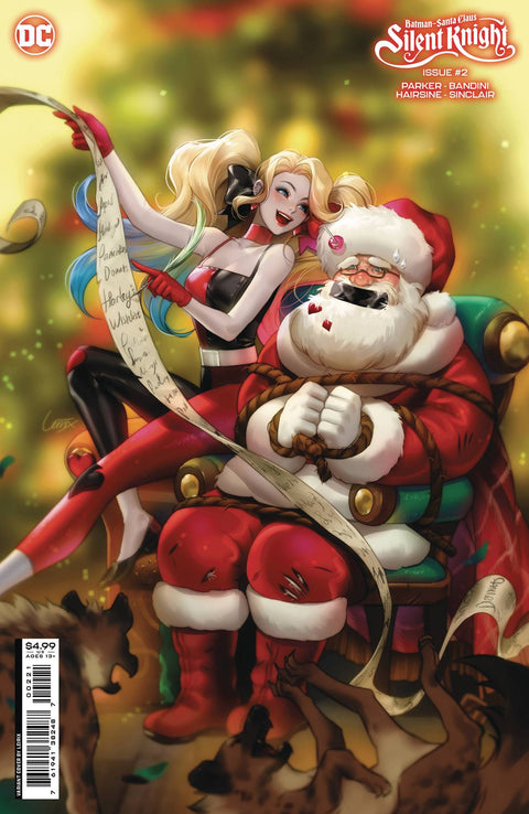Batman / Santa Claus: Silent Knight 2B Comic Lesley 'Leirix' Li Variant DC Comics 2023