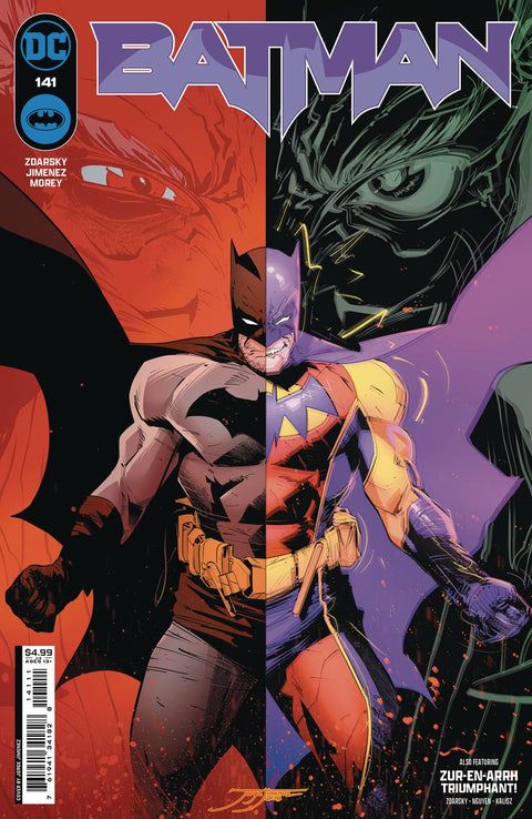 Batman, Vol. 3 141A Comic Jorge Jiménez Regular DC Comics 2024