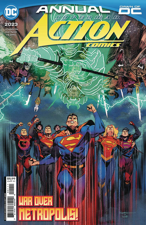 Action Comics, Vol. 3 Annual 1A Comic Rafa Sandoval DC Comics 2023