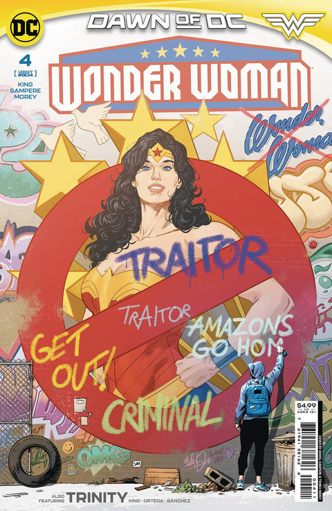 Wonder Woman, Vol. 6 4A Comic Daniel Sampere Regular DC Comics 2023