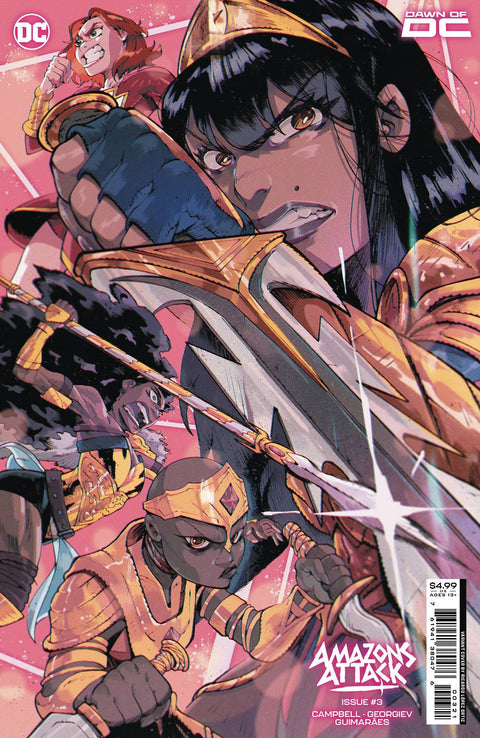 Amazons Attack, Vol. 2 3B Comic Ricardo Lopez Ortiz Variant DC Comics 2023