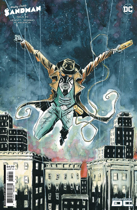 Wesley Dodds: The Sandman 3B Comic Jeff Lemire Variant DC Comics 2023