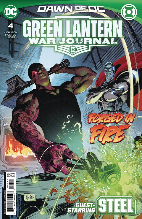Green Lantern: War Journal 4A Comic Montos Regular DC Comics 2023
