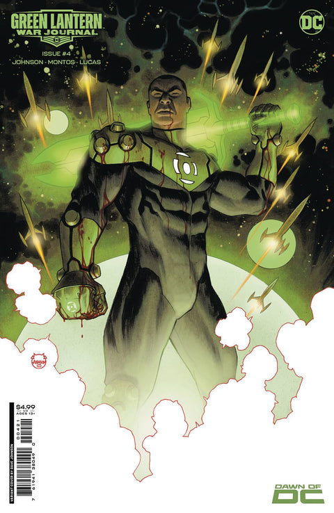 Green Lantern: War Journal 4B Comic Dave Johnson Variant DC Comics 2023